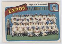 Montreal Expos Team (Dick Williams)