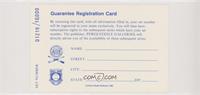 Guarantee Registration Card [Good to VG‑EX] #/10,000