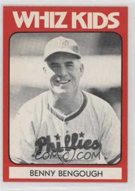 1980 TCMA 1950 Philadelphia Phillies Whiz Kids - [Base] #1980-0014 - Benny Bengough