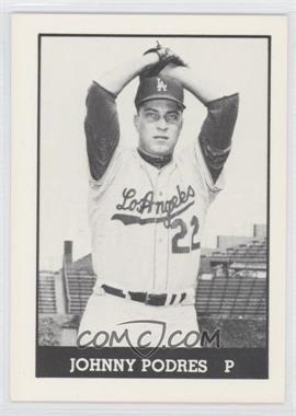 1980 TCMA 1959 Los Angeles Dodgers World Champions - [Base] - Black #1980-029 - Johnny Podres