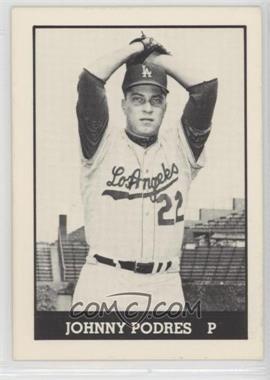 1980 TCMA 1959 Los Angeles Dodgers World Champions - [Base] - Black #1980-029 - Johnny Podres