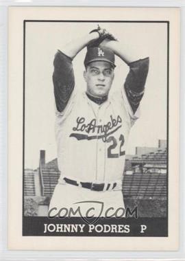 1980 TCMA 1959 Los Angeles Dodgers World Champions - [Base] - Black #1980-029 - Johnny Podres