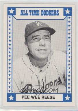 1980 TCMA All Time Brooklyn/Los Angeles Dodgers - [Base] - Blue Back #1980-003 - Pee Wee Reese