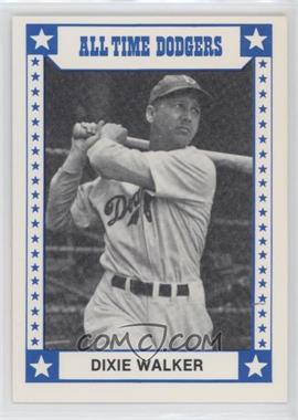 1980 TCMA All Time Brooklyn/Los Angeles Dodgers - [Base] - Blue Back #1980-007 - Dixie Walker