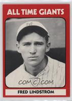 Freddie Lindstrom (Giants Logo on Cap)