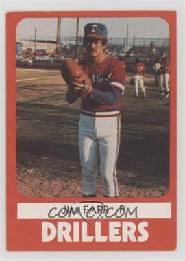 1980 TCMA Minor League - [Base] #1014 - Jim Farr