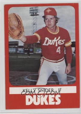1980 TCMA Minor League - [Base] #177 - Kelly Snider [Good to VG‑EX]