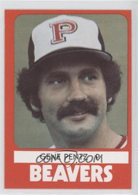 1980 TCMA Minor League - [Base] #908 - Gene Pentz