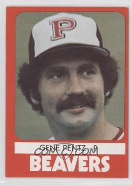 1980 TCMA Minor League - [Base] #908 - Gene Pentz [Good to VG‑EX]