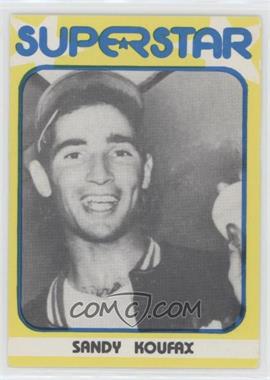 1980 TCMA Superstars - [Base] #16 - Sandy Koufax