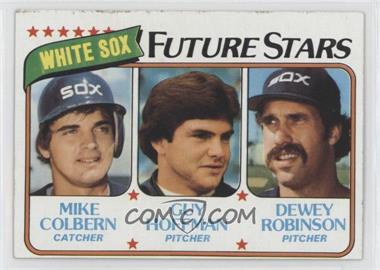 1980 Topps - [Base] - Wrong Back #29.wb - Future Stars - Mike Colbern, Guy Hoffman, Dewey Robinson (Mark Wagner Back)