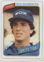 1982 Fleer Baseball #337 Ross Baumgarten Chicago White Sox 1