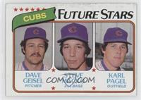Future Stars - Dave Geisel, Steve Macko, Karl Pagel (Tom Buskey back)