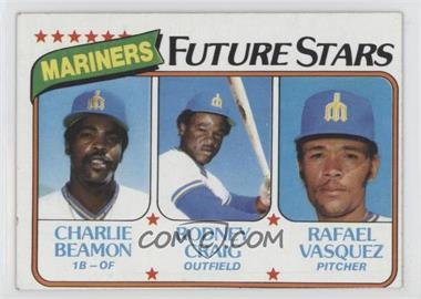 1980 Topps - [Base] - Wrong Back #60.wb - Future Stars - Charlie Beamon, Rodney Craig, Rafael Vasquez (Bucky Dent Back)