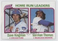 Home Run Kings - Dave Kingman, Gorman Thomas (Cecil Cooper back)