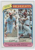 1979 Highlights - Lou Brock, Carl Yastrzemski