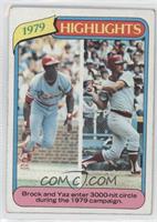 1979 Highlights - Lou Brock, Carl Yastrzemski [Good to VG‑EX]