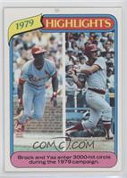 1979 Highlights - Lou Brock, Carl Yastrzemski