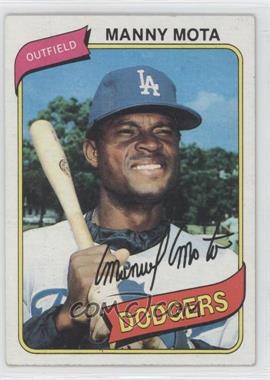 1980 Topps - [Base] #104 - Manny Mota