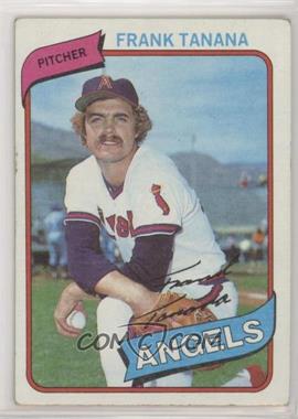 1980 Topps - [Base] #105 - Frank Tanana