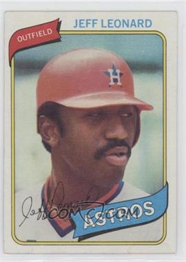 1980 Topps - [Base] #106 - Jeffrey Leonard