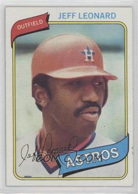 1980 Topps - [Base] #106 - Jeffrey Leonard