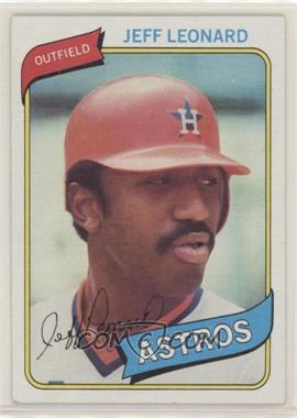 1980 Topps - [Base] #106 - Jeffrey Leonard