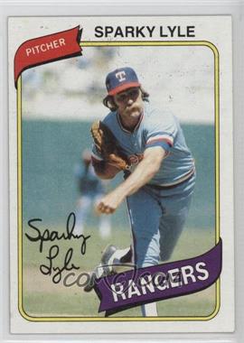 1980 Topps - [Base] #115 - Sparky Lyle