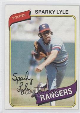 1980 Topps - [Base] #115 - Sparky Lyle