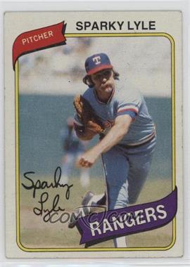 1980 Topps - [Base] #115 - Sparky Lyle