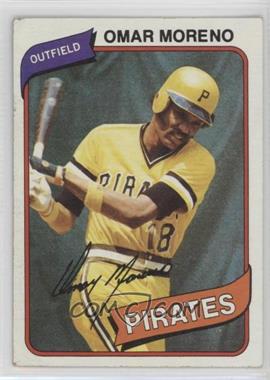 1980 Topps - [Base] #165 - Omar Moreno