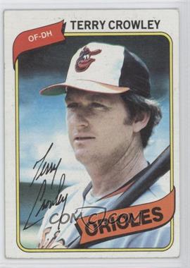 1980 Topps - [Base] #188 - Terry Crowley