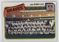 Team Checklist - Atlanta Braves Team, Bobby Cox