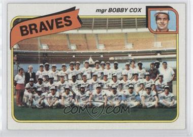 1980 Topps - [Base] #192 - Team Checklist - Atlanta Braves Team, Bobby Cox