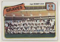 Team Checklist - Atlanta Braves Team, Bobby Cox