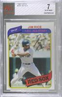 Jim Rice [BVG 7 NEAR MINT]