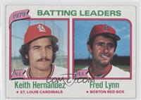League Leaders - Fred Lynn, Keith Hernandez (Batting) [Poor to Fair]
