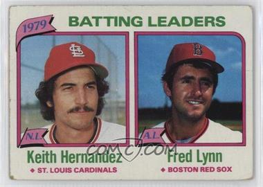 1980 Topps - [Base] #201 - League Leaders - Fred Lynn, Keith Hernandez (Batting)