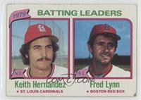 League Leaders - Fred Lynn, Keith Hernandez (Batting) [Good to VGR…