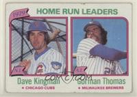 League Leaders - Dave Kingman, Gorman Thomas (Home Runs) [Good to VG&…