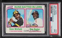 League Leaders - Dave Winfield, Don Baylor (Runs Batted In) [PSA 9 MI…