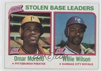 League Leaders - Omar Moreno, Willie Wilson (Stolen Bases) [Good to V…