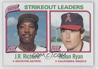 League Leaders - J.R. Richard, Nolan Ryan (Strikeouts)