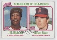 League Leaders - J.R. Richard, Nolan Ryan (Strikeouts)