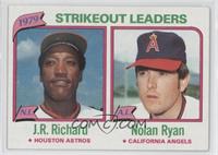 League Leaders - J.R. Richard, Nolan Ryan (Strikeouts)