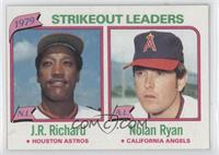 League Leaders - J.R. Richard, Nolan Ryan (Strikeouts)