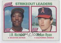 League Leaders - J.R. Richard, Nolan Ryan (Strikeouts)