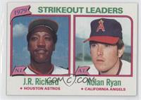 League Leaders - J.R. Richard, Nolan Ryan (Strikeouts)