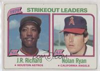 League Leaders - J.R. Richard, Nolan Ryan (Strikeouts)