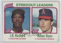 League Leaders - J.R. Richard, Nolan Ryan (Strikeouts) [Good to VG…